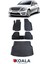 Mercedes C Serisi W204 Uyumlu Havuzlu Paspas ve Bagaj Havuzu(Rampalı Model Bagaj) 2007 2013 1