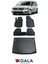Volkswagen Caddy (2011-2020) Koala 3D Havuzlu Paspas ve Bagaj Havuzu 1
