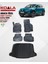 Seat Ateca 4x2 2017-2025 3D Havuzlu Paspas Bagaj Havuzu Seti 1