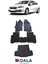 Fiat Linea 3D Havuzlu Paspas 2007-2023 Arası Bagaj Havuzu Ikili Set Siyah 1
