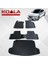 Megane 4 Sedan Uyumlu 3D Havuzlu Paspas Çift Cepli Bagaj Havuzu Ikili Set 1