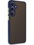 Samsung Galaxy S24 Kılıf Montreal Silikon Kapak - Lacivert 2