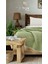 %100 Pamuk Müslin Çift Kişilik Yorgan Çağla Yeşili 220X240 - Çağla Yeşili 3