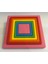 Montessori Geometrik Şekil Bulma Oyunu – Renkli Kare Üç Boyutlu Puzzle Oyuncak 3
