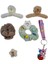 Kız Çocuk Mandal Toka Simit Toka Lastikli Zirkon Taşlı Toka Las. Kuromi Anahtar. 6 Lı Set 1