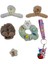 Kız Çocuk Mandal Toka Simit Toka Lastikli Zirkon Taşlı Toka Las. Kuromi Anahtar. 6 Lı Set 4
