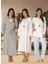 Dvina Effortt Lohusa Hayvan Figürlü 4'lü Set - Sabahlık/pijama Takımı/gecelik Mavi - 3096 1