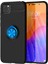 Huawei Y5P Kılıf Range Yüzüklü Silikon - Siyah-Mavi - NVRS9665-8929 1