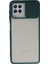 Samsung Galaxy A22 Kılıf Palm Buzlu Kamera Sürgülü Silikon - Yeşil - NVRS2332-3831 1