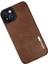 iPhone 14 Plus Kılıf Loop Deri Silikon - Kahverengi - NVRS3770-6858 3
