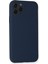 iPhone 11 Pro Kılıf Nano Içi Kadife Silikon - Lacivert - NVRS7947-8257 3