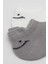 Özel 2'li Sneakers Smile Penye Çorap BS20106 Gri Fırsat!!! 3