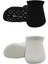 Özel 2'li Sneakers Kaymaz Basic Penye Çorap BS20103 Siyah Fırsat!!! 2