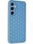Samsung Galaxy A35 5g Kılıf Petek Silikon Kapak - Mavi 2