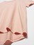 3471 Bisiklet Yaka Basic T-Shirt-Pudra 3