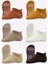 Özel 6'lı Sneakers Kaymaz Penye Çorap BS20102 Toprak Fırsat!!! 3