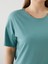 Yeni Sezon Buyuk Beden Cicekli Kadin Kaprili Pijama Takimi - S5P671Z8 3