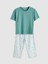 Yeni Sezon Buyuk Beden Cicekli Kadin Kaprili Pijama Takimi - S5P671Z8 5