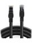 Cat 6A Ethernet Kablosu 10GBPS Veri Aktarımı 500MHZ Bant Genişliği Stp Kablo Pvc Kaplama Ps5 Xbox One Switch Modem Yönlendirici Vb. Ile Uyumlu 1 Metre 2