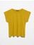 3504 Bisiklet Yaka Penye T-Shirt-Yağ Yeşil 1