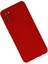 Samsung Galaxy A03S Kılıf Nano Içi Kadife Silikon - Kırmızı 2