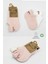 Özel 2'li Sneakers Smile Penye Çorap BS20106 Pembe Fırsat!!! 5