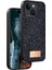 Onegif iPhone 14 Bright Simli Kapak - Siyah 1