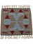 Yeni El Dokuma Kare Köşe Sandalye Minderi Pınarbaşı Kayseri Yün Kilim 5948 1