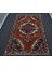 Vintage El Dokuma Eşsiz Kapadokya Anadolu Yün Halı 5965 5