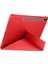 Bfs Samsung Galaxy X610 Tab S9 Fe Plus 12.4 Kılıf Kalemlikli Mars Tablet Kılıfı - Kırmızı 2