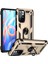 Bfs Xiaomi Redmi Note 11T Kılıf Sofya Yüzüklü Silikon Kapak - Gold 1
