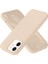 Bfs iPhone 12 Kılıf Nano Içi Kadife Silikon - Pudra 1