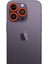 Bfs iPhone 12 Pro Neon Fosforlu Kamera Lens - Turuncu 1