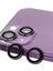 Bfs iPhone 14 Plus Raze Metal Kamera Lens - Siyah 1