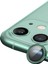 Bfs iPhone 12 Raze Metal Kamera Lens - Yeşil 1