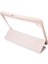 Bfs iPad 10.2 (8.nesil) Kılıf Kalemlikli Hugo Tablet Kılıfı - Rose Gold 7