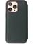 Bfs iPhone 14 Pro Max Kılıf Dolpin Kapaklı - Koyu Yeşil 3