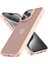 Bfs iPhone 15 Pro Kılıf Elegant Kapak - Pudra 1