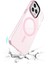 Bfs iPhone 12 Pro Max Kılıf Beta Magneticsafe Silikon - Pembe 4