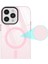 Bfs iPhone 12 Pro Max Kılıf Beta Magneticsafe Silikon - Pembe 7
