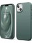 iPhone 14 Kılıf First Silikon - Koyu Yeşil 1