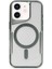 iPhone 11 Kılıf Boyi Magsafe Silikon Kapak - Yeşil 1