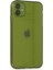 iPhone 12 Kılıf Fly Lens Silikon - Yeşil 2