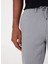 Bağlamalı Bel Normal Paça Slim Fit Gri Erkek Pantolon ACE001252269_GRI 4