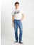 Normal Bel Straight Erkek Denim Pantolon W12S00018357 Texas Slim Denim 2