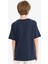Erkek Çocuk Bisiklet Yaka Basic Düz Kısa Kollu Okul Tişörtü K1687A625AU 6