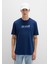 Mavi Baskılı Mavi Tişört 0612904-89353 3