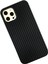 iPhone 12 Pro Max Kılıf Karbon Pp Silikon - Siyah 2