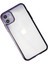 iPhone 12 Kılıf Element Silikon - Mor 3