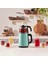 Tea Glass 2 In 1 Çelik Çay Makinesi ve Kettle Blue Mist 1